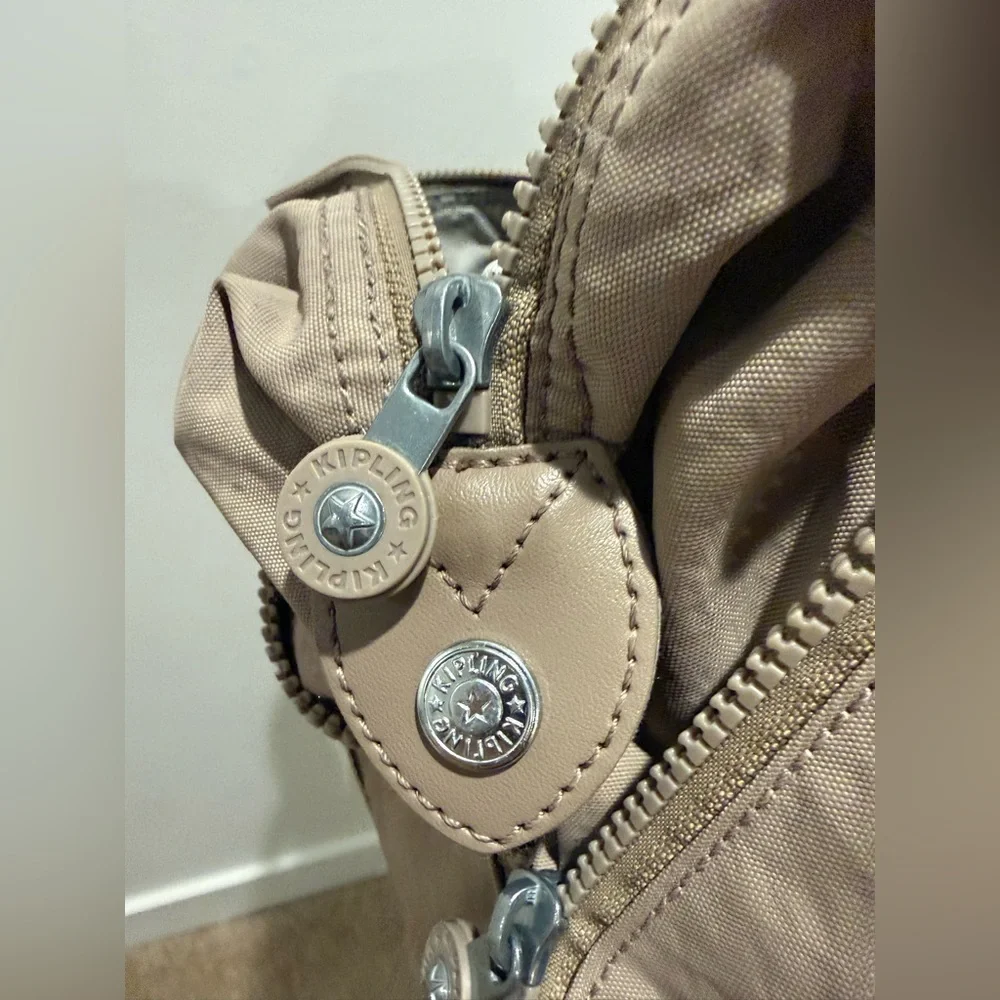 Kipling Tan Backpack - Art Tote Backpack